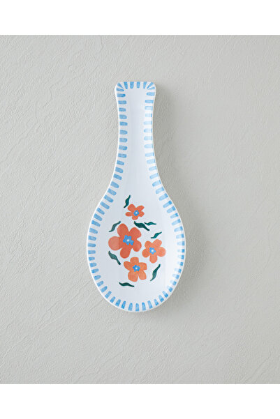 English Home Orangebloom Melamin Kaşıklık Mutfak Gereci 24 cm Turuncu-Mavi