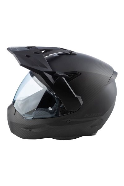 Klim X1 Alpha Matt Carbon Korumalı ADV Motosiklet Kaskı Mat Siyah
