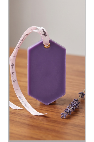 ARÉA Scents Odorizant de dulap cu Lavanda, Still Violet, Hexagon, ceara de so...
