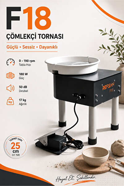 Genel Markalar Kaleo F18 Çömlekçi Tornası - Ayaklı