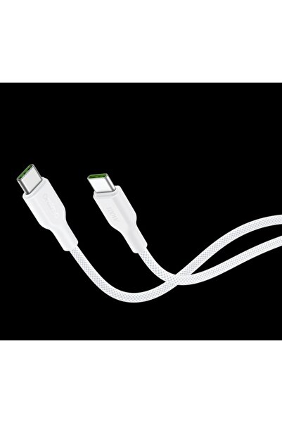 oraimo Braid 3A 60W Fast Charging Type-C to Type-C Cable 1M