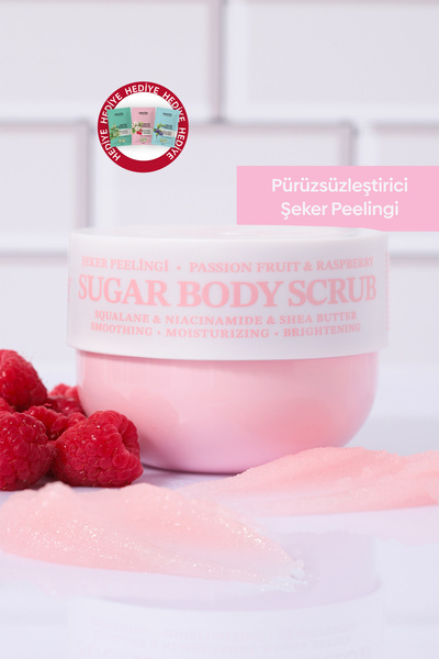 Spectra Care Pürüzsüzleştirici ve Nemlendirici Vegan Şeker Peelingi (Scrub) -...