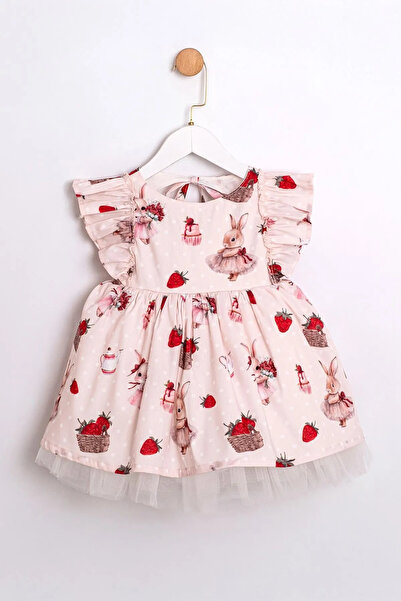 HAUSEkids 2-5 Years Old Rana Royale Girl's Dress-Pink