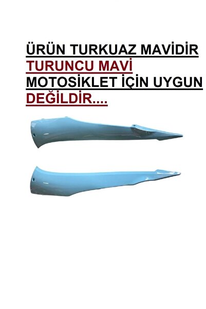 Genel Markalar Cappucino Marşbiyel Takım Turkuaz Mavi 50cc 125cc Uyumlu.