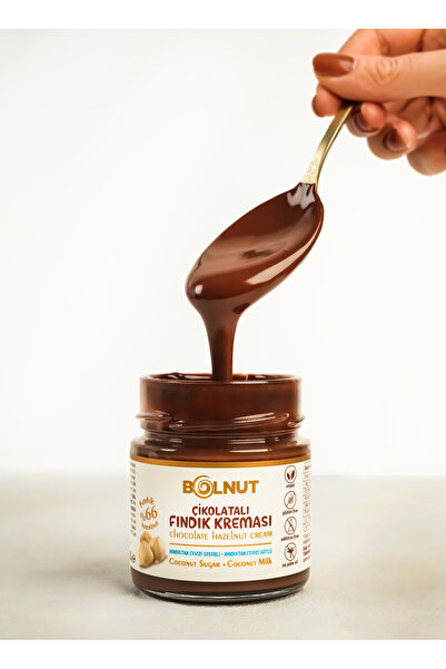 Bolnut Çikolatalı Fındık Kreması - Hindistan Cevizi, Şeker ve Sütlü - 220 g