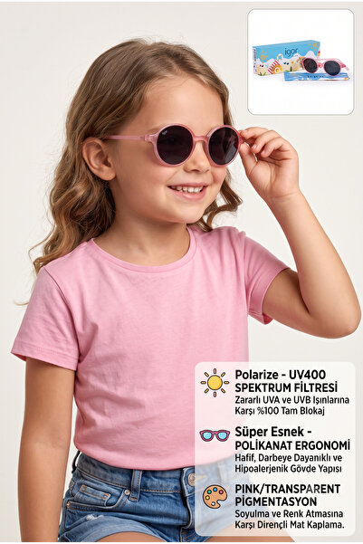 IGOR Tr318-13M Teddy Children's Sunglasses Red