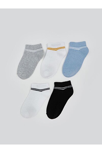 LC Waikiki Mixed Boy's Booties Socks 5 Pack (S5)