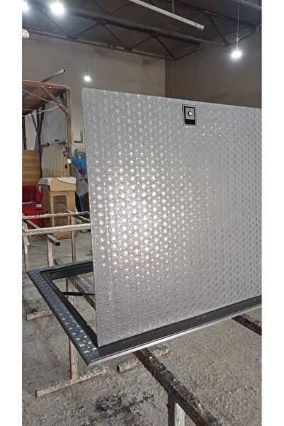 Fiber HAVUZ MAKİNA DAİRESİ KAPAĞI 100x100 antresit gri