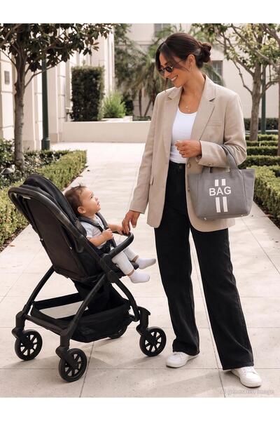 Nenny Baby Mother's Hand-Shoulder Bag - Gray
