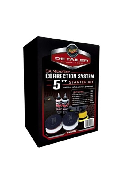 Meguiars Set de lustruire și burete pentru sistemul de corecție din microfibr...