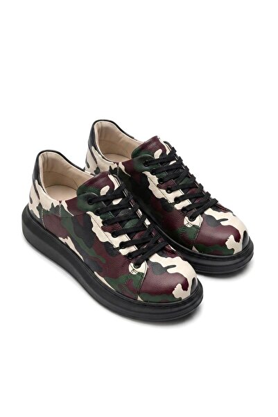 Zerenyus Zrc252 - premium printed men's sports shoes khaki camouflage