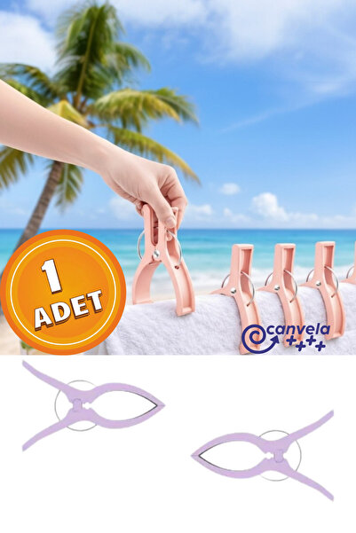 CANVELA 1 Adet XXL Büyük Boy Şezlong Plaj Havlusu Mandalı Halı Asma Battaniye...