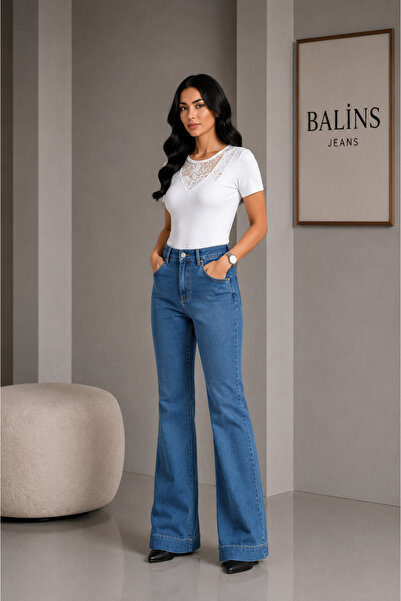 BALİNS Women's Bell-Bottom Pants