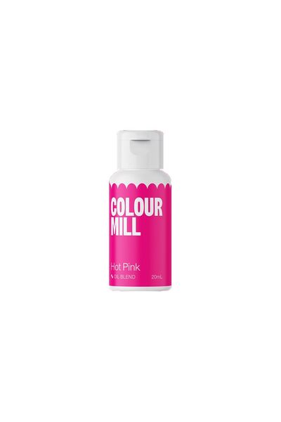 Colour Mill Colorant alimentar solubil în ulei, – Roz, Roz intens, 20ml