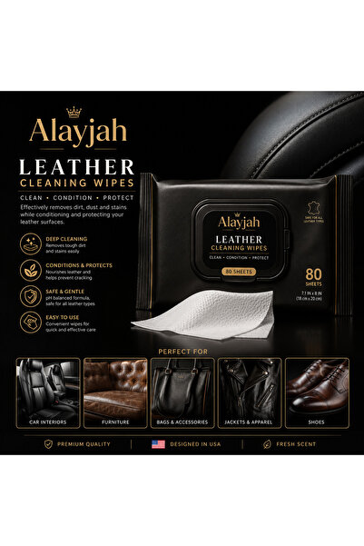 Alayjah Wipes Leather Cleaning 10200010