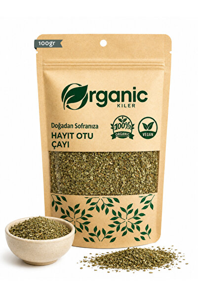 Organic Kiler Hayıt Otu Çayı 100gr Kurutulmuş Hayıt Yaprağı