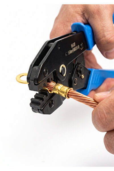 GES SP-11 İzolesiz Kablo Pabucu Sıkma Pensesi 1.5-6mm2 AWG16-10 (YYT-11)