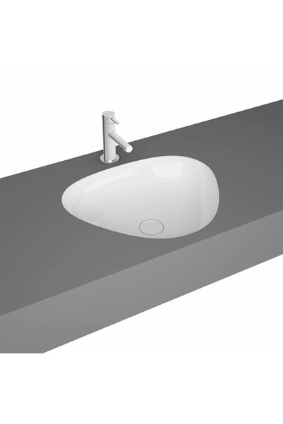 VitrA Plural Tezgahaltı lavabo 7812B403-1083 Üçgen - Kompakt - 45x40 cm - Arm...