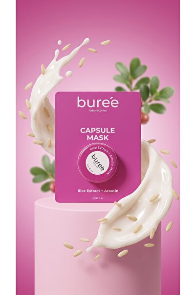 Buree Laboratories Kapsül Maske Rice Extract + Arbutin Capsul Mask