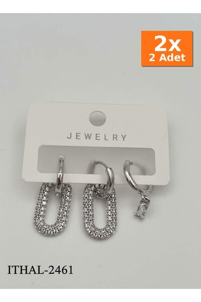 Bozhi Earrings Metal Stylish Gift