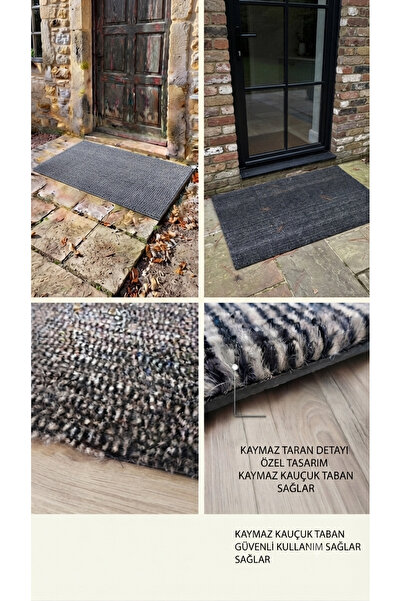 ILERI EUROPE Anti-Slip Rubber Base Mat 45X75 cm