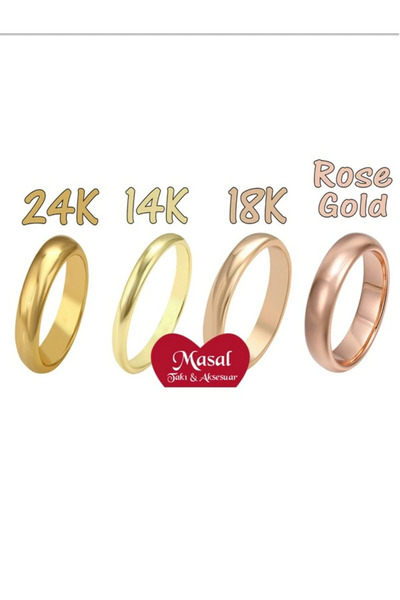 XUPING JEWELRY Yuvarlak Taşlı Su Yolu Bileklik (0,5mm 14K GOLD/17-19CM)