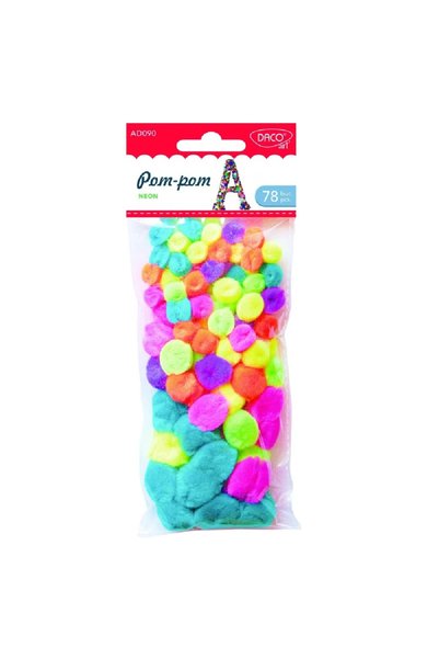 daço Accesorii craft - AD090 Pom-Pom Neon