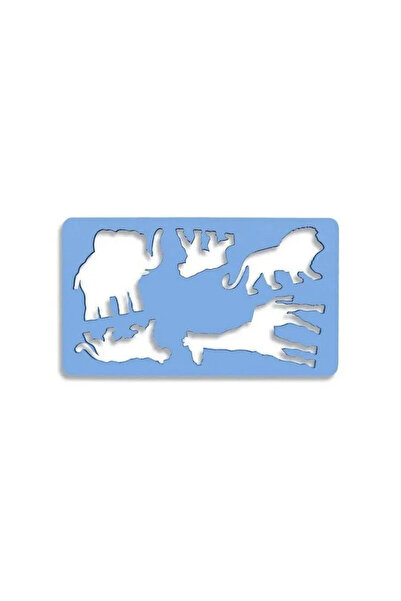 Koh-i Noor Șablon cu 7 animale sălbatice