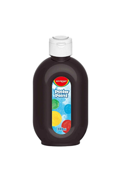 KEYROAD Culori tempera Keyroad, 300ml,NEGRU