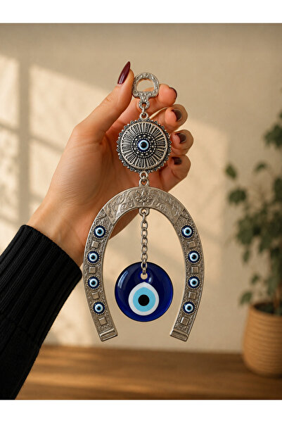Horse Horseshoe Evil Eye Evil Eye Beaded Horseshoe Wall Ornament Elephant Figure