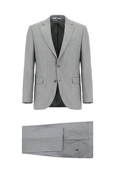 Kiğılı 7 Drop Slim Fit костюм с прилепващ крой и шарки