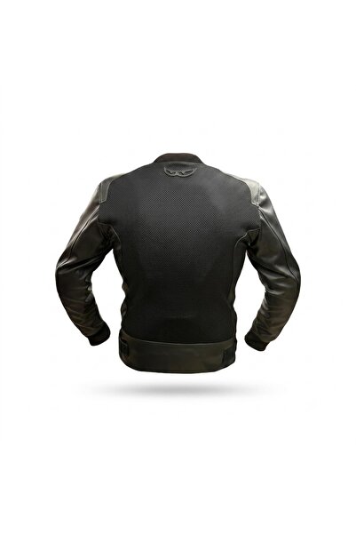 BERİK Rock İç Astarlı Level 2 Full Korumalı Fileli Motorsiklet Montu Yeni Model