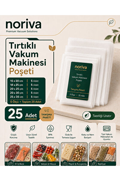 Noriva Ev Tipi Vakum Poşeti - Tanışma Paketi