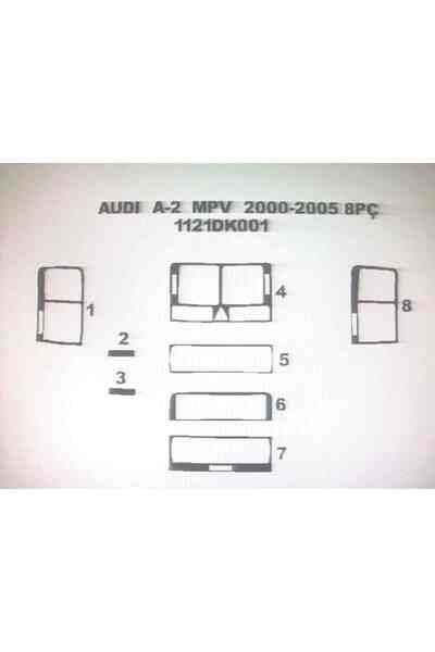 Demircioğlu Oto Aksesuar Marketi Audi A2 2000> 8 Piece Dashboard Trim (Color ...