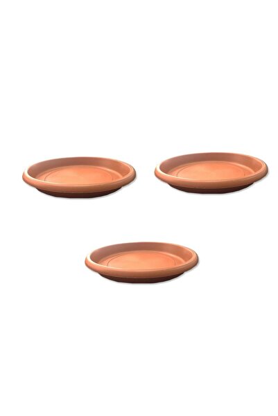 bimbambom Plastik Saksı Tabağı 12 Cm 3 Adet, Saksı altlığı,Saksı altı