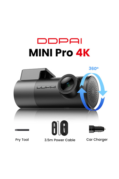 choice2 MINI Pro 4K DDPAI MINI Pro 2K 1440P Dash Camera WiFi DVR 121° FOV Nig...