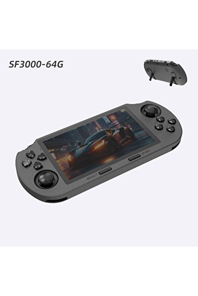 Choice جهاز ألعاب محمول SF3000-64G بشاشة كبيرة 4.5 بوصة، يدعم الكتب الإلكترون...