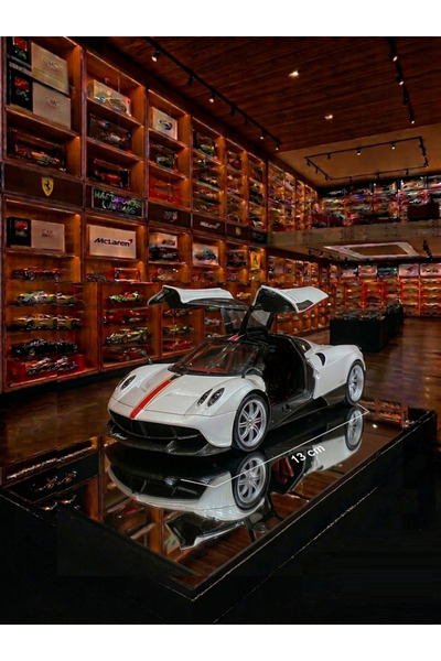 OYUNCAKSAHİLİ Pagani Huayra Orijinal Model Metal Araba Kapıları Açılır Çekbır...