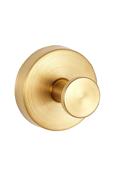 Choice3 4pc golden Vacuum Suction Cup Hooks Punch Free Bath Sucker Hook Wall ...