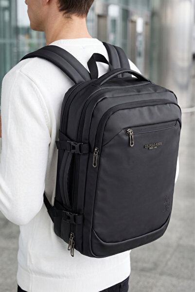 U.S. Polo Assn. US Polo Assn24488 laptop bag backpack with usb port smart bag...