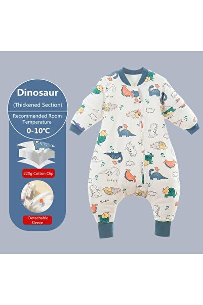 Choice23 AIBOYING 90-100CM Dinosaur 3 Baby Cartoon Split-legged Sleepsacks Wi...
