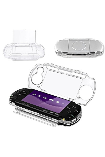 Choice حافظة صلبة شفافة لجهاز PSP 2000 3000، مصنوعة من مادة ABS شفافة مقاومة ...