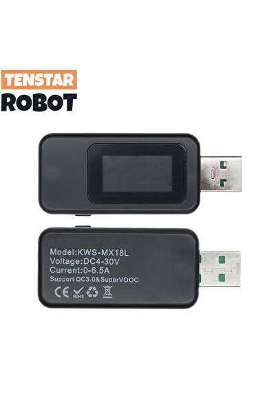 Choice1 black 10 in 1 USB Tester DC Digital Voltmeter Amperimetro Current Vol...