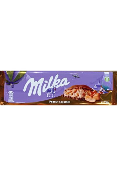 Milka Ciocolata Arahide Si Caramel 276 G