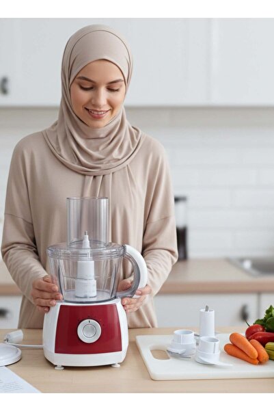 Yallabena Multifunctional Food Processor for Chopping, Slicing, Grinding, Kne...