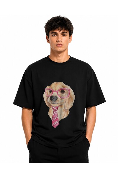 Inscriptie Ουνισέξ Βαμβακερό T-Shirt Υψηλής Ποιότητας  "Μπαντάνα Σκύλου "