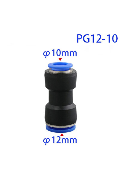 Choice13 5PCS PG12-10mm Pu Pneumatic Fittings Plastic Connector PG 4mm 6mm 8m...