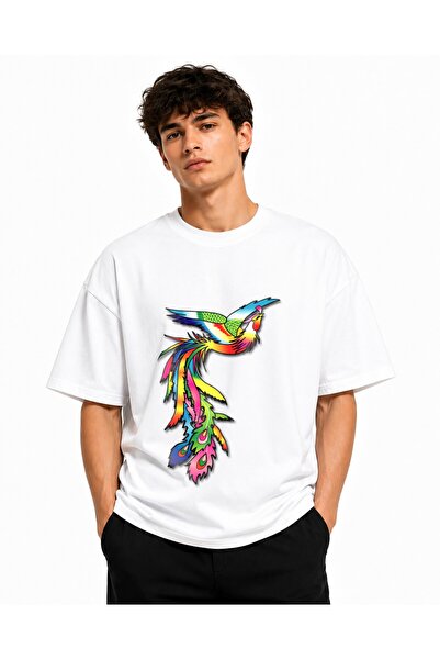 Inscriptie Tricou Unisex Bumbac Premium Casual " Phoenix "