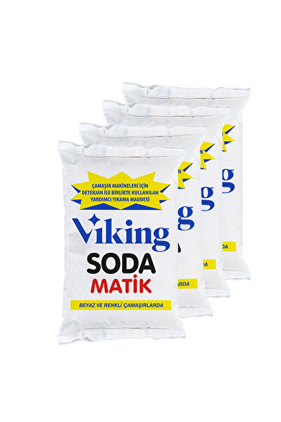 Viking Toz Soda Matik 500 gr 4 Adet