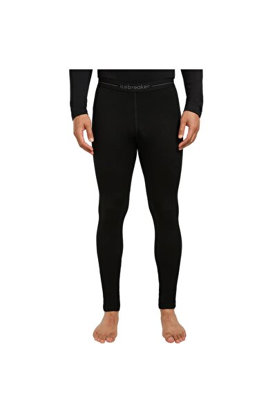 Icebreaker Pantaloni strat de bază din lână merino pentru bărbați 260 Tech Th...